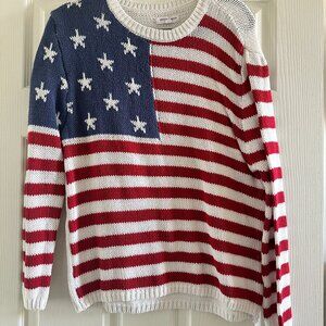 American Flag Sweater